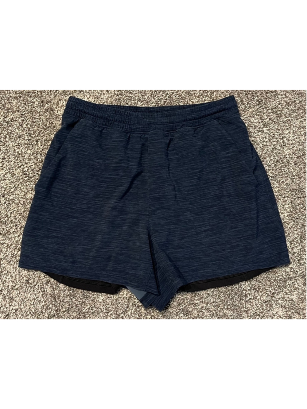 Lululemon Men’s Pace Breaker Lined Shorts, Size Small,HEMMED to 3.5” inseam, EUC